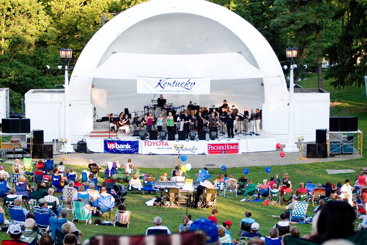 Kentucky Symphony Orchestra's POPS, Inc in the Park
When: Aug. 31 and Sept. 1 at 7:30 p.m.
Where: Devou Park Amphitheater in Covington on Aug. 31 and Tower Park Amphitheater in Ft. Thomas on Sept. 1
What: Enjoy "light classics and novelty numbers" courtesy of the Kentucky Symphony Orchestra this weekend at Devou Park and Tower Park in Northern Kentucky.
Who: Kentucky Symphony Orchestra
Why: Bid farewell to summer with upbeat music in your favorite local parks.