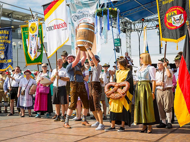 Oktoberfest Zinzinnati

When: Thursday-Sunday, Sept. 19-22

Where: Sawyer Point & Yeatman’s Cove, The Banks

What: The biggest Oktoberfest celebration outside Munich.

Who: Cincinnati Regional Chamber

Why: Come for the beer and pretzels, stay for the wiener dog races, beer stein-hoisting competitions, lederhosen and dirndls, German music and the world’s biggest Chicken Dance.