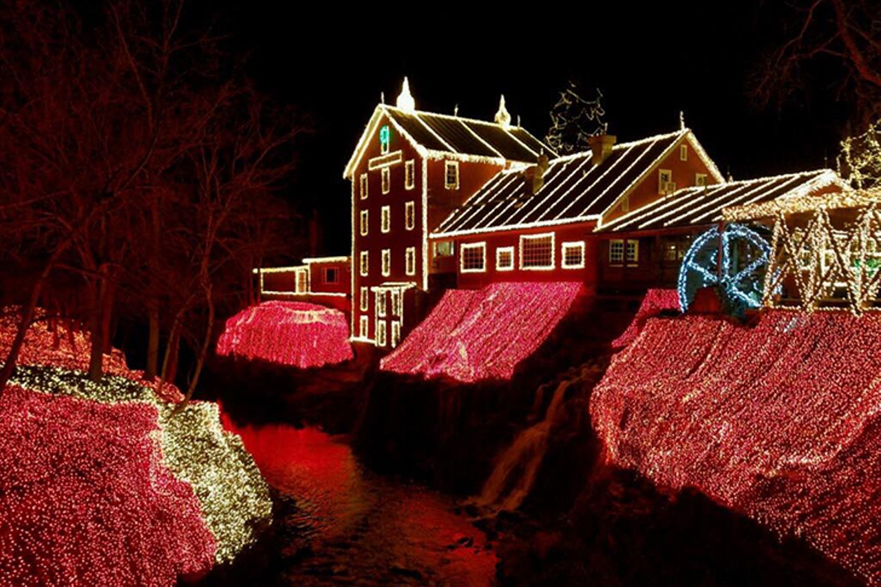 Legendary Lights of Historic Clifton Mill
75 Water St., Yellow Springs
Prepare to be amazed by the dazzling lights of Clifton Mill &#151; 4 million of them. The mill, trees, riverbank, covered bridge, and more will all be illuminated from bottom-to-top in colorful lights. Hours are 6-9 p.m. daily, through Dec. 30, with special hours 6-8 p.m. Dec. 24 and 25. Gates open at 5 p.m. and the mill is operating at 25% reduce capacity, so they say to expect longer lines. Masks are mandatory. Tickets are $10 per person. Children 3 and under are admitted for free.
Photo: facebook.com/clifton.mill