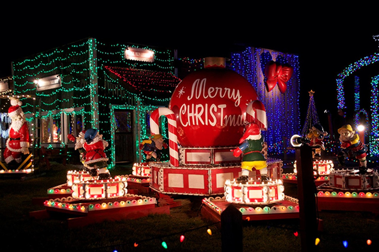 The Christmas Ranch
3205 S. Waynesville Road, Morrow
Take a drive up to Morrow to visit the Christmas Ranch, a winter wonderland that features one million lights synchronized to music. Drive along an animated, illuminated route or park the car to visit the Christmas village with seven shops, a bakery and caf&eacute;, and a toy factory. Check the calendar at thechristmasranch.com for information on reduced holiday hours. Open through Dec. 23. Admission is $15 per carload and $30 for vehicles of 10 or more visitors. A portion of proceeds benefit St. Jude Children&#146;s Research Hospital, the Little Miami Food Pantry, Neediest Kids of All and Shriners Hospital for children. 
Photo: facebook.com/TheChristmasRanch