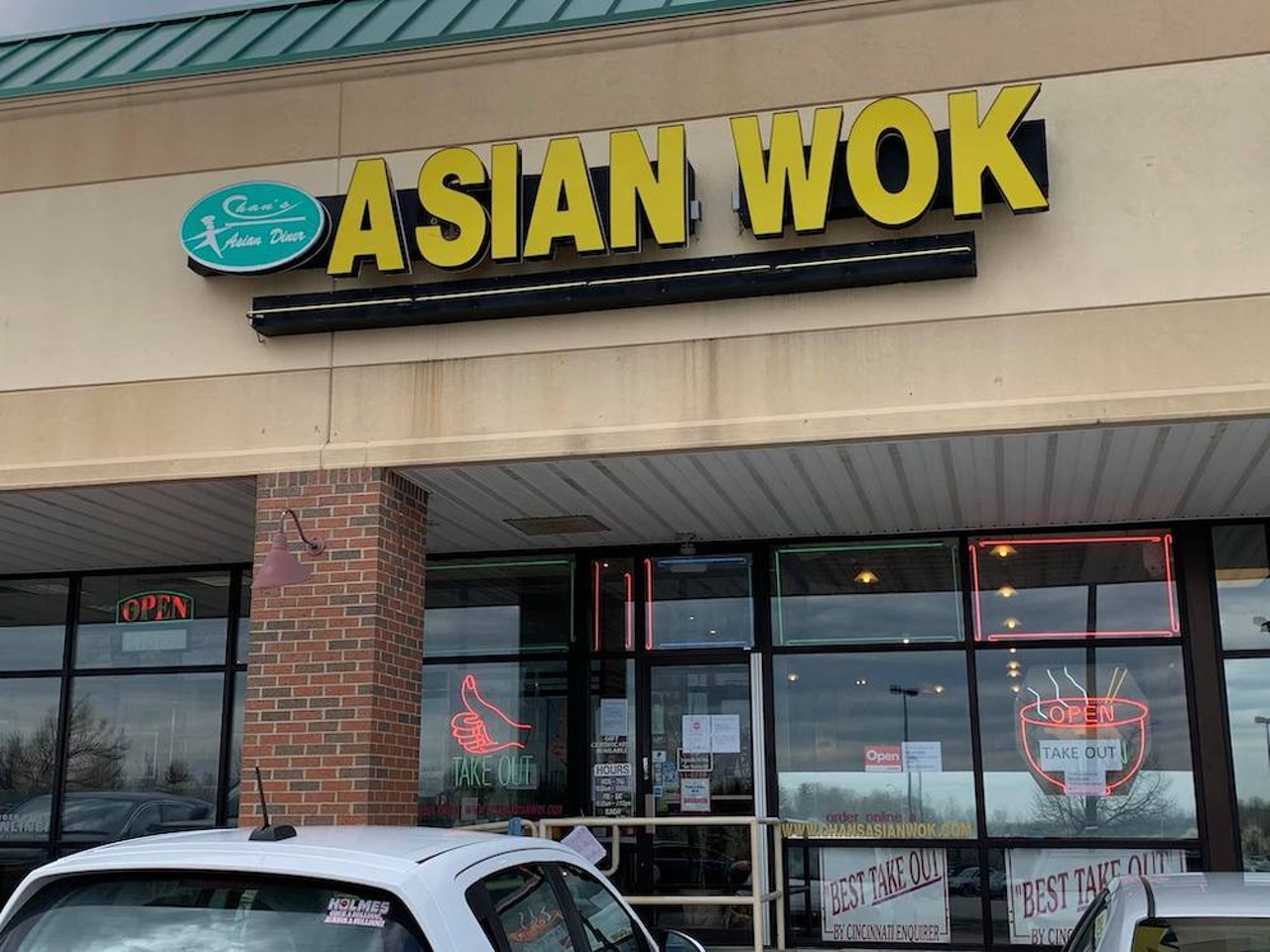 Chan’s Asian Wok
359 Crossroads Blvd., Cold Spring; 
Open 11 a.m. to 9:30 p.m.