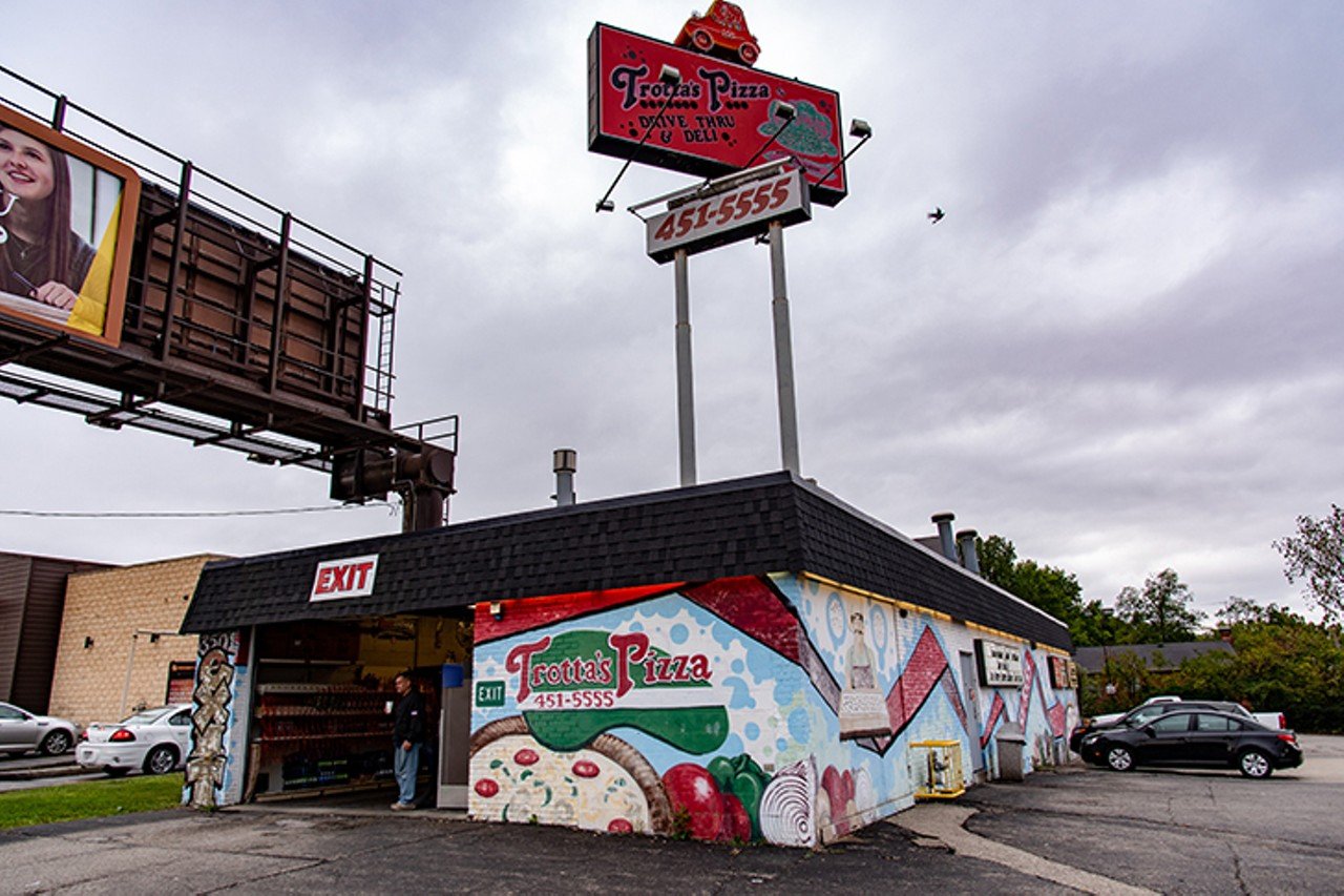 Trotta's Pizza and Drive-Thru
3501 Werk Road, Westwood
BONUS: While not technically a chili parlor, this drive-thru pizzeria serves up a special chili pizza with Cincinnati-style chili and cheddar cheese.