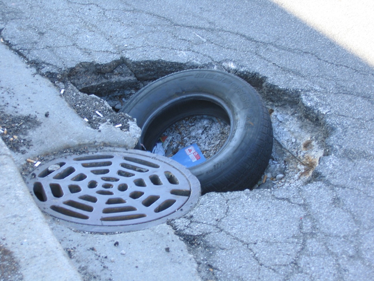 Pothole Dodging
Motor sports have been featured in past Olympics, but never as a full medal event. We think upping the ante by bringing some pothole dodging into the mix might be the stakes that’ll seal the deal for the International Olympic Committee. If that happens, watch out, other countries: Cincinnati drivers have been practicing on our Swiss cheese roads for years for this moment.