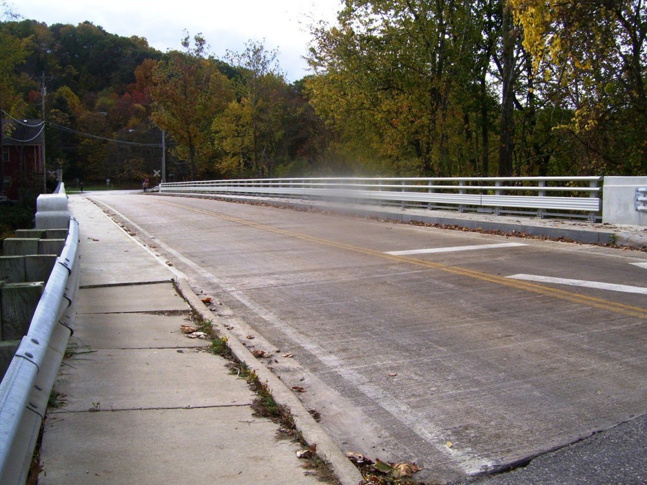 View from Crybaby Bridge (so called because a child was allegedly thrown off the bridge and killed)