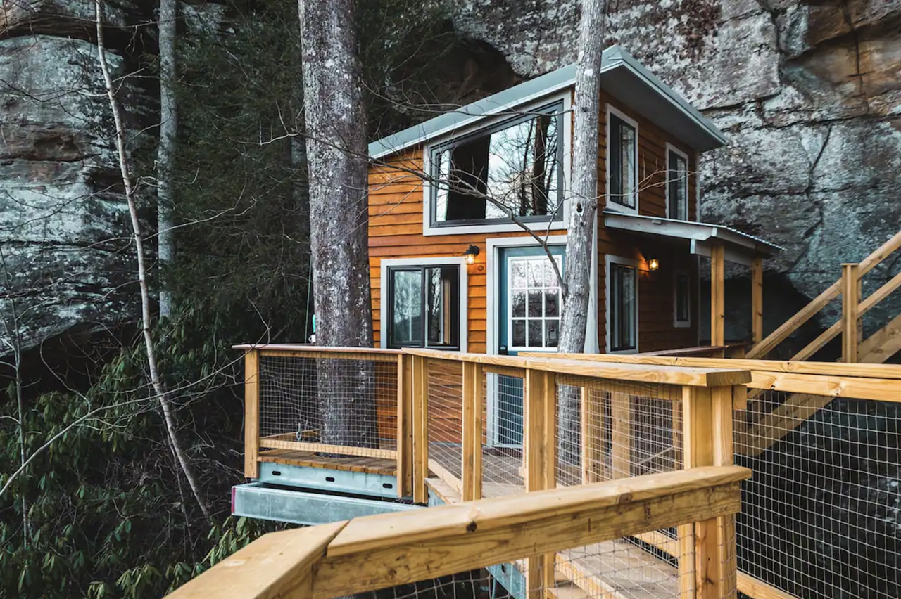 Enjoy The Season In a Treehouse 
What better way to see the seasons change than in a treehouse? There are plenty of adorable glamping-worthy treehouses to rent within driving distance of Cincinnati. Nestled among the trees, these retreats are not for the faint of heart. For a special sort of adventurer, a trip to one of these escapes is just what the doctor ordered. Click the link to see 15 of the coolest treehouses for rent near the city.