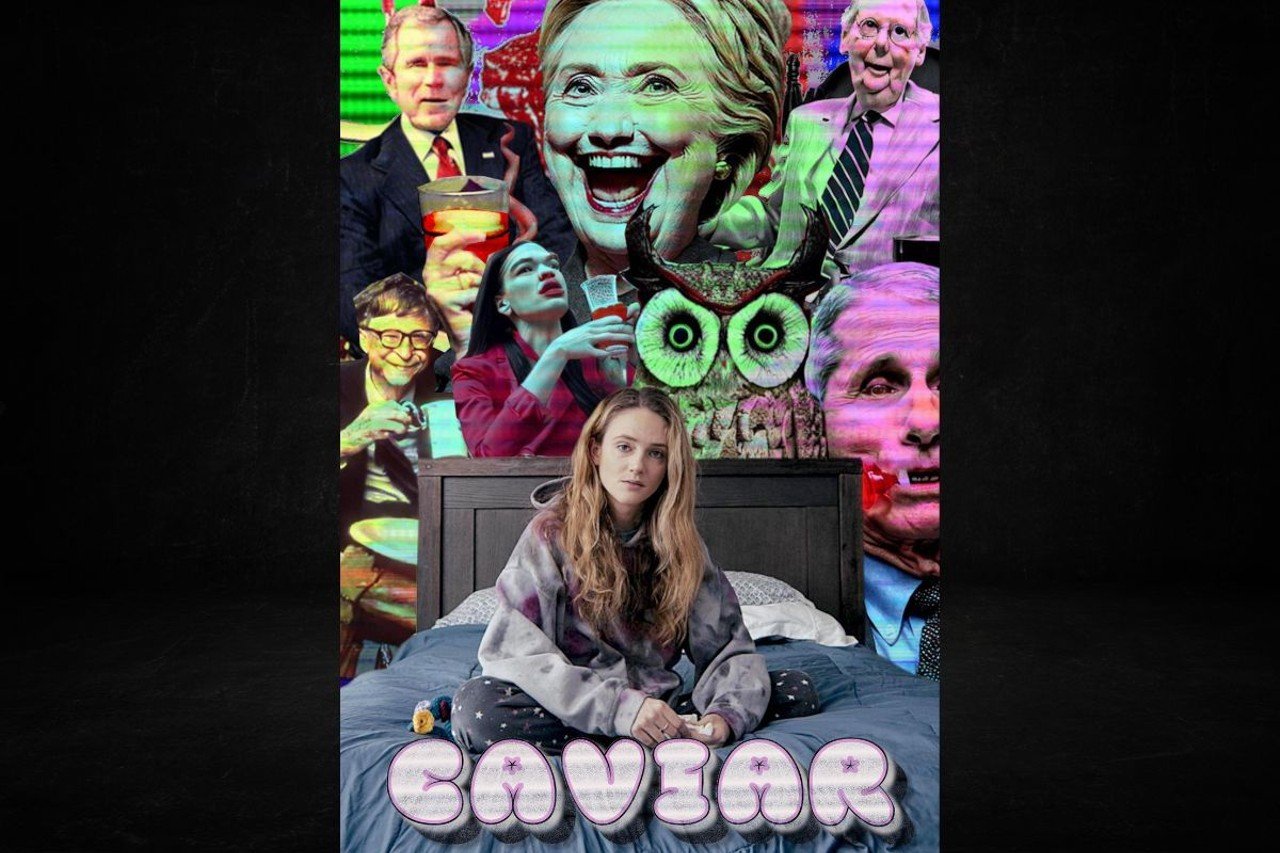 Caviar (2023)
Caviar is an indie mystery, thriller and horror film that explores the problematic nature of social media, deepfakes and misinformation. Betsey Brown stars as Antigone Corday, an aspiring social media influencer who is mourning the loss of her brother Jeremiah, a progressive pundit. But when a mysterious video of Jeremiah claiming to have uncovered a major conspiracy shows up in the mail, Antigone’s worldview and the fate of the planet will be thrown into chaos.