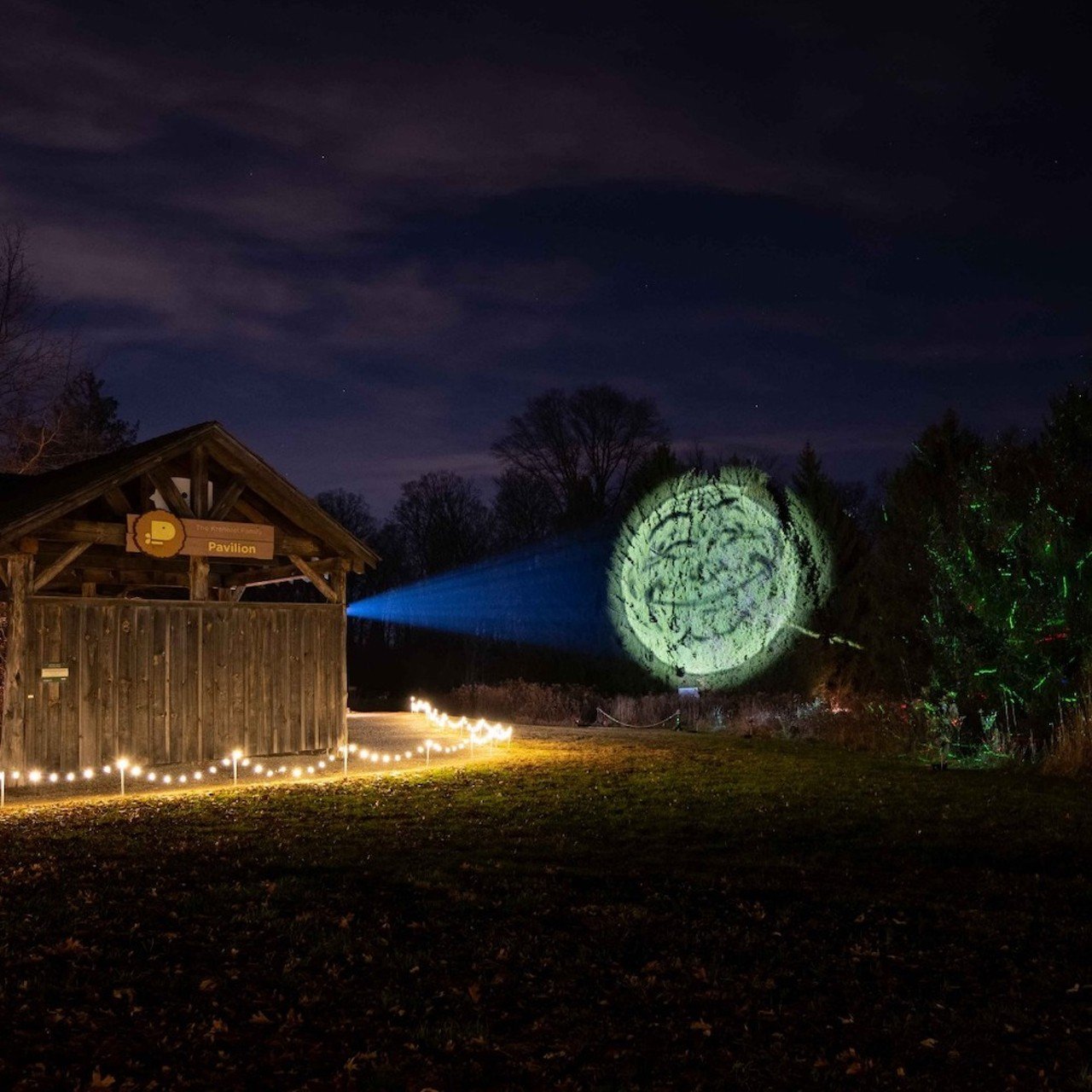 Light in the Forest at Cincinnati Nature Center
4949 Tealtown Road, Milford
Wander the woods in this celestial-themed light display set up along the Cincinnati Nature Center’s trails. Guests can also enjoy live music, a decorated historic home, food trucks and holiday shopping.  
Open select dates from Dec. 1-30 from 5:30-9 p.m.