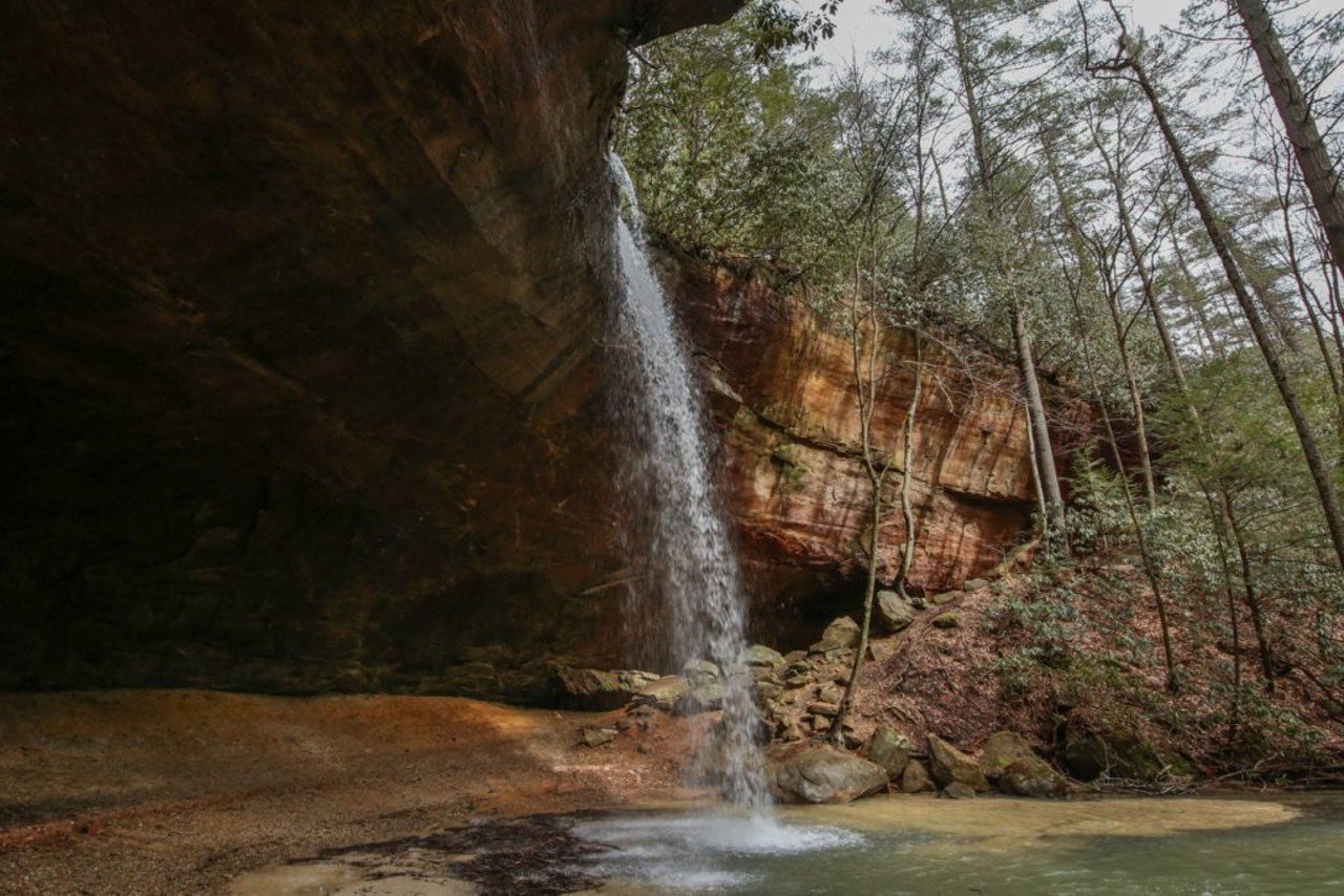 Red River Gorge
Robbie Ridge Road, Stanton, Ky.
Distance: 2 hours and 15 minutes
In east-central Kentucky, you'll find the Red River Gorge, where the land is rich with sandstone cliffs, waterfalls, natural bridges and trails that draw in hundreds of hikers and campers every year. The large amount of sandstone has made &#147;the Red&#148; one of the most popular rock climbing destinations in the world. You also can&#146;t forget to stop by Miguel&#146;s Pizza on Natural Bridge Road while you&#146;re there &#151; a Red River Gorge tradition.
Photo: Catie Viox