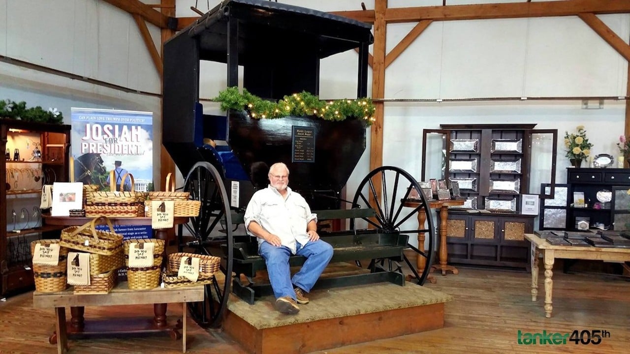 World’s Largest Amish Buggy
7007 County Road 672, Berlin
Standing 10 feet tall and almost 14 feet wide and weighing 1,200 pounds, this buggy sits inside Wendell August Forge, a gift and souvenir store in the Amish tourist town of Berlin. Berlin is about 30 miles southwest of Canton.