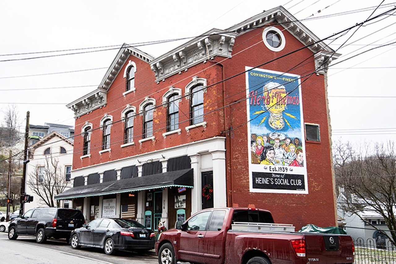 Herb & Thelma's
718 W. Pike St., Covington
Opened in 1939 as Heine's Cafe, the small drop-ceilinged dining room is what some may call a "hole in the wall," but the simple and delectable burgers are made to order and served by an incredibly friendly staff.