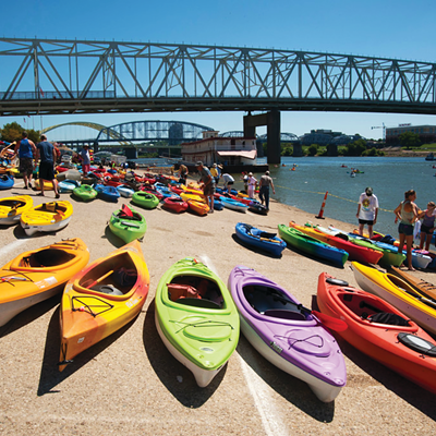 Take a Journey on the Water in a Kayak or CanoeThe Queen City boasts many canoeing and kayaking rentals, including Loveland Canoe & Kayak, Morgan’s Outdoor Adventures, Green Acres and Scenic River Canoe Excursions, plus some road trip-worthy locations within a few hour's drive – all perfect for floating a weekend away. Check with each business about reservations, specific rental fees and what you can and can’t bring with you. (We’re looking at you, ca-brewers). If you’re searching for a little more of an aquatic adventure, the 23rd annual Paddlefest on the Ohio River is happening Saturday, Aug. 3. Paddlefest is open to kayaks, canoes and standup paddleboards, as well as participants of all paddling experience levels. Motorized boat traffic will be prohibited on the river during this time, making for smooth paddling, and you can choose between the full 9-mile route or a 4.5-mile route.