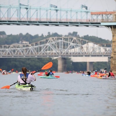 Take a Journey Downriver in a Kayak or CanoeThe Queen City boasts many canoeing and kayaking spots, plus some road trip-worthy locations within a few hour's drive – all perfect for floating a weekend away. Check with each business about reservations, specific rental fees and what you can and can’t bring with you. (We’re looking at you, ca-brewers). If you’re searching for a little more of an aquatic adventure, the 22nd annual Paddlefest on the Ohio River is happening Aug. 5. Paddlefest is open to kayaks, canoes and standup paddleboards, as well as participants of all paddling experience levels. Motorized boat traffic will be prohibited on the river during this time, making for smooth paddling, and you can choose between the full 9-mile route or a 4.5-mile route.