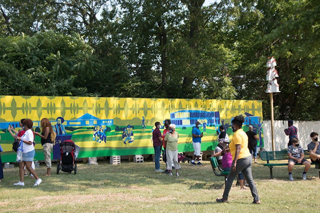 "Black Excellence in Zone 15" was unveiled on Labor Day, the 74th anniversary of Lincoln Heights