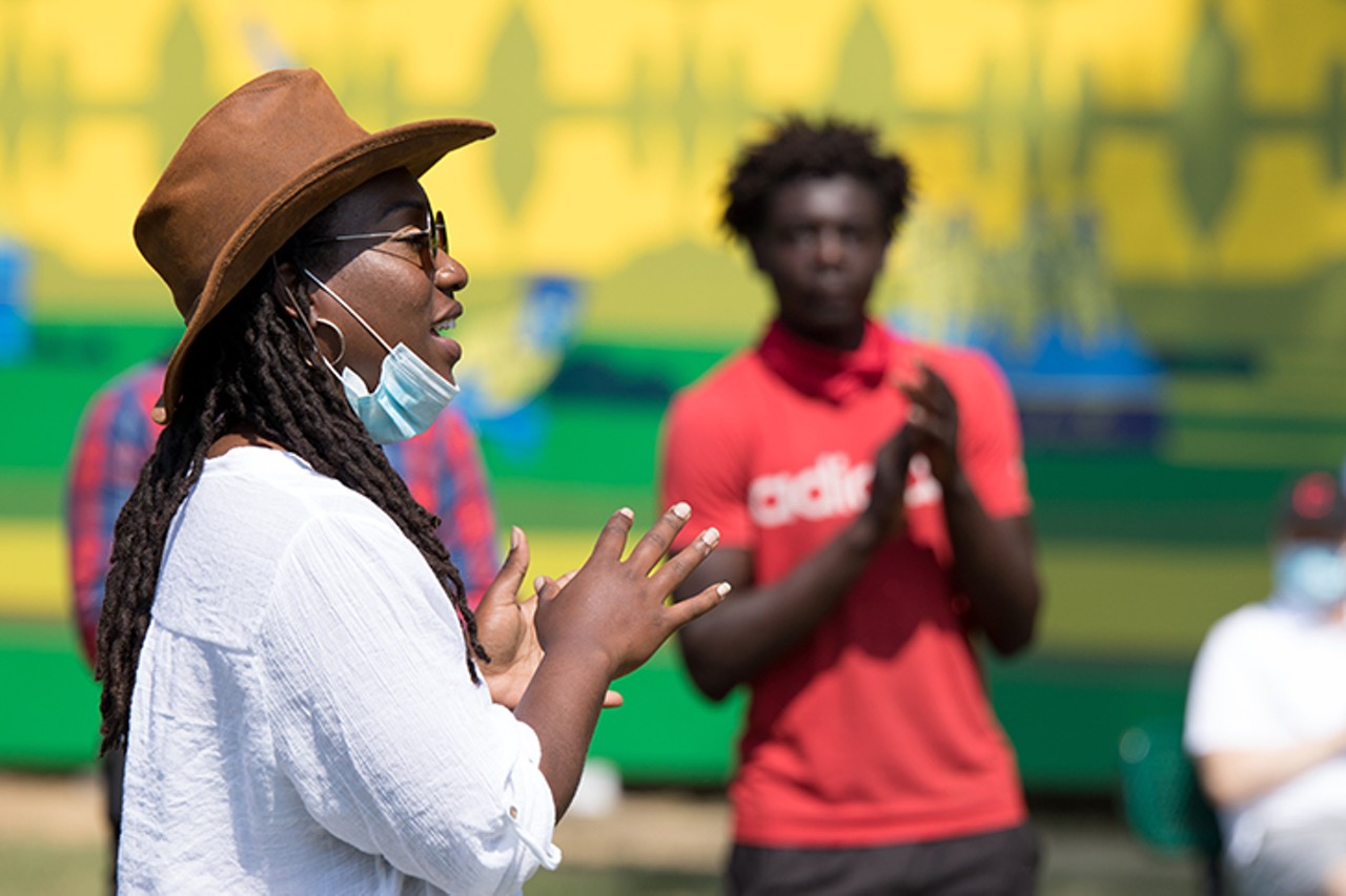 A New 80-Foot Mural in Lincoln Heights Celebrates Black Excellence and Village History