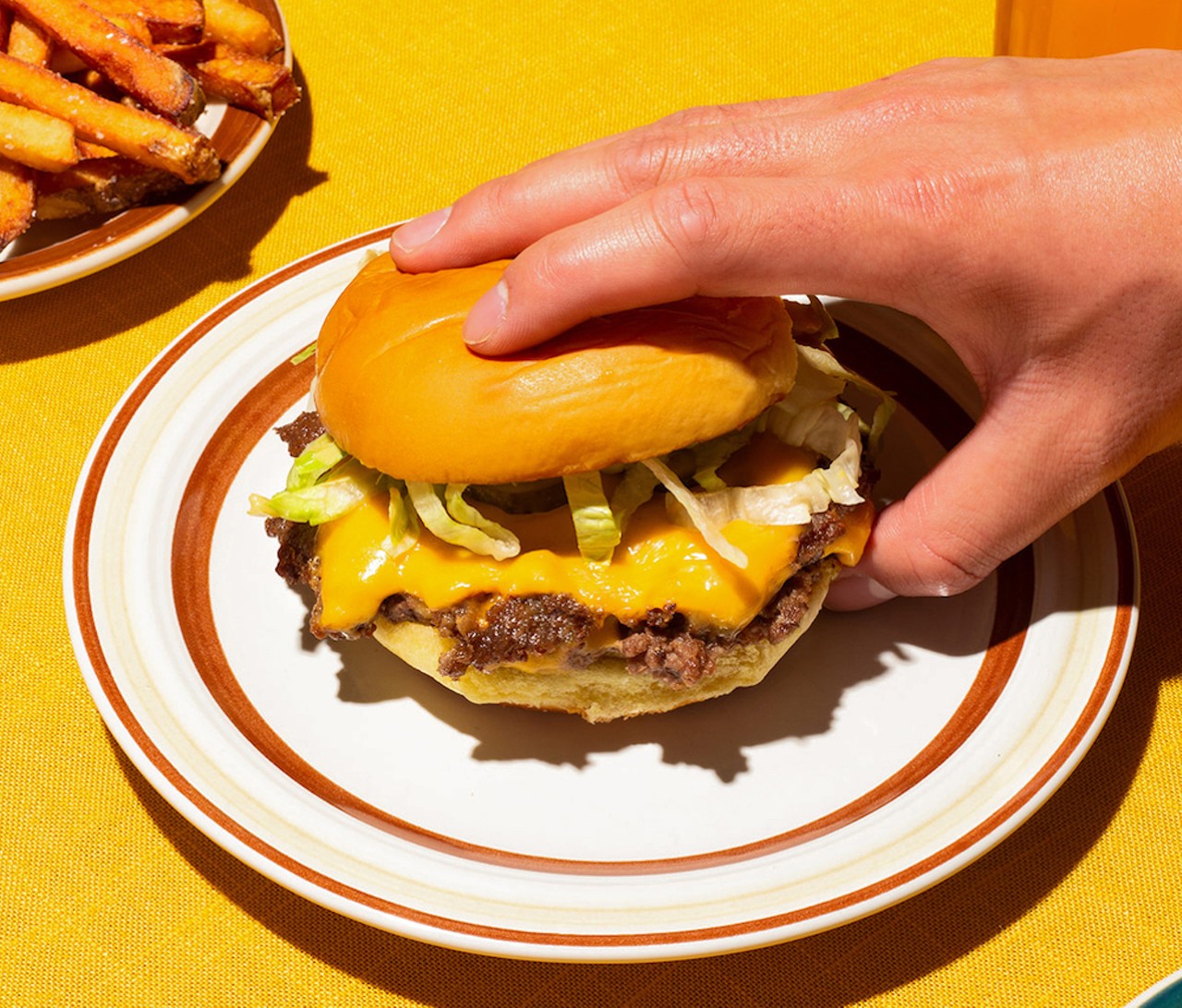 Heyday
1527 Madison Road, East Walnut Hills
Two beef patties, American cheese, lettuce, pickle and special sauce.