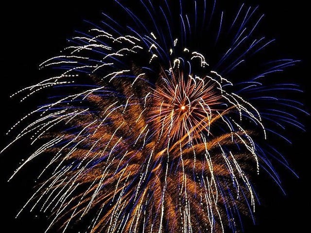 Fireworks at Ault Park