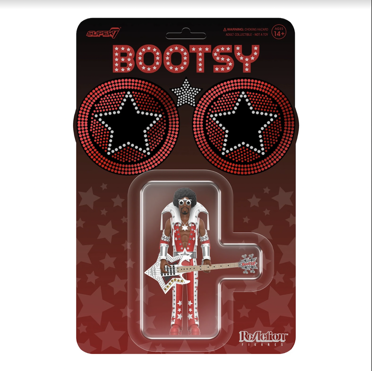 The Bootsy Collins action figure