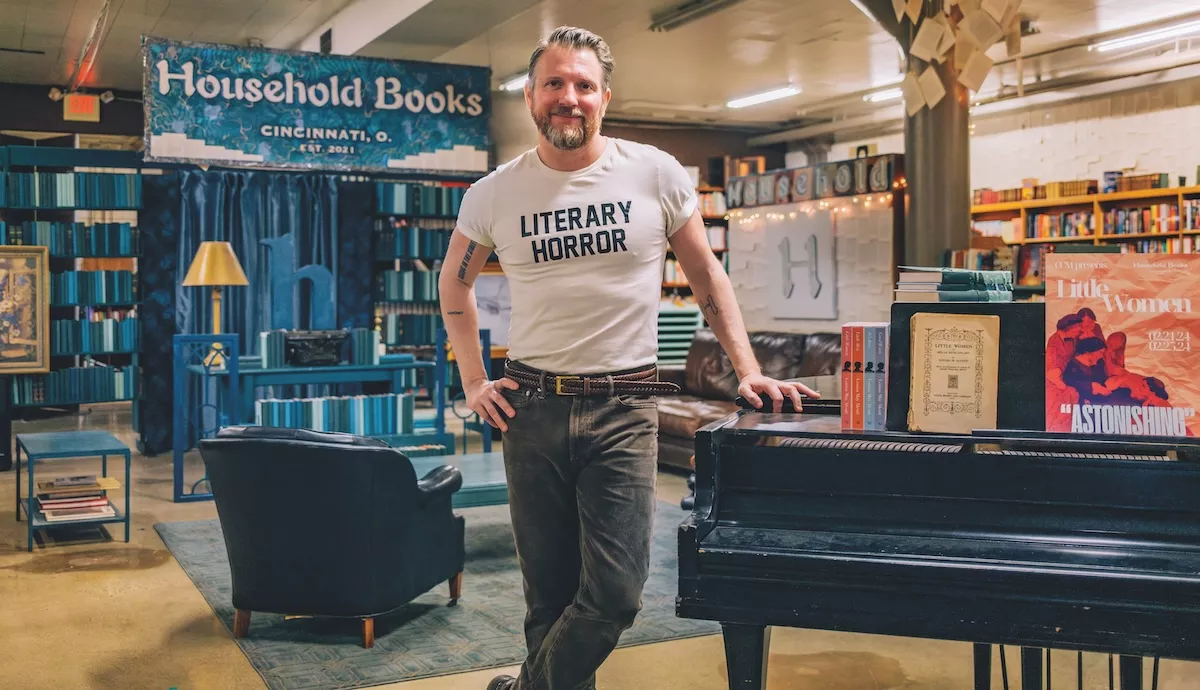 Owner Bobby Minelli inside Household Books