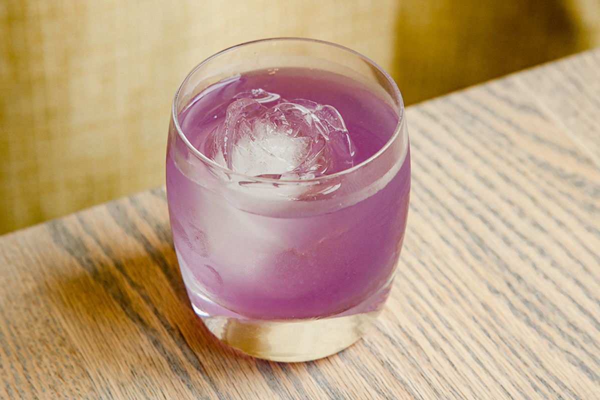 The She-Wolf, with Old Tom Gin and pear, ginger and elderflower liqueurs