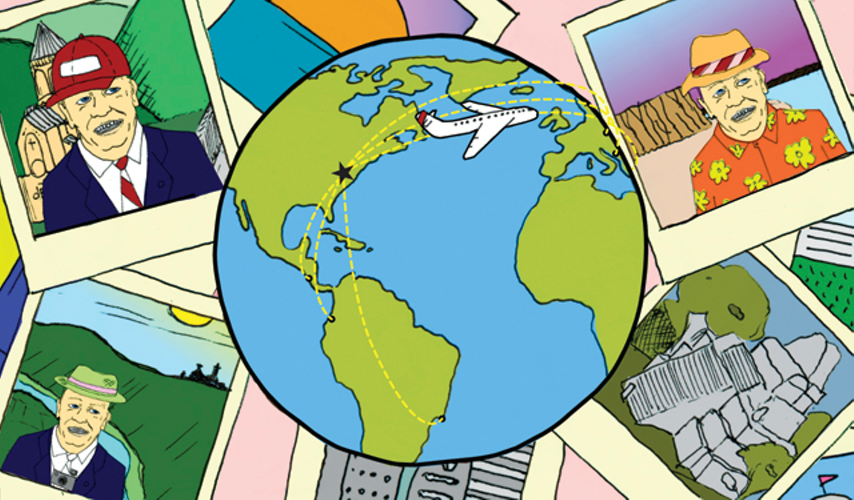 Image: Best congressional globe-trotter