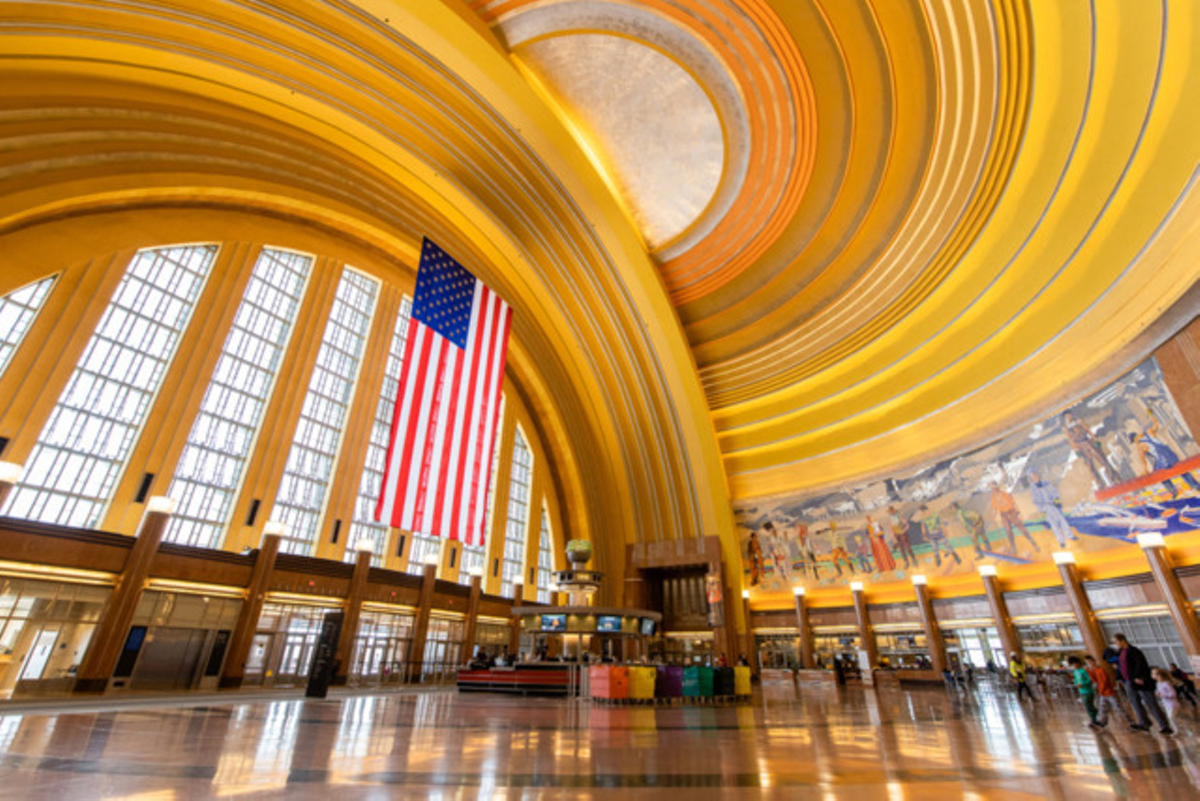 Cincinnati Museum Center at Union Terminal lobby