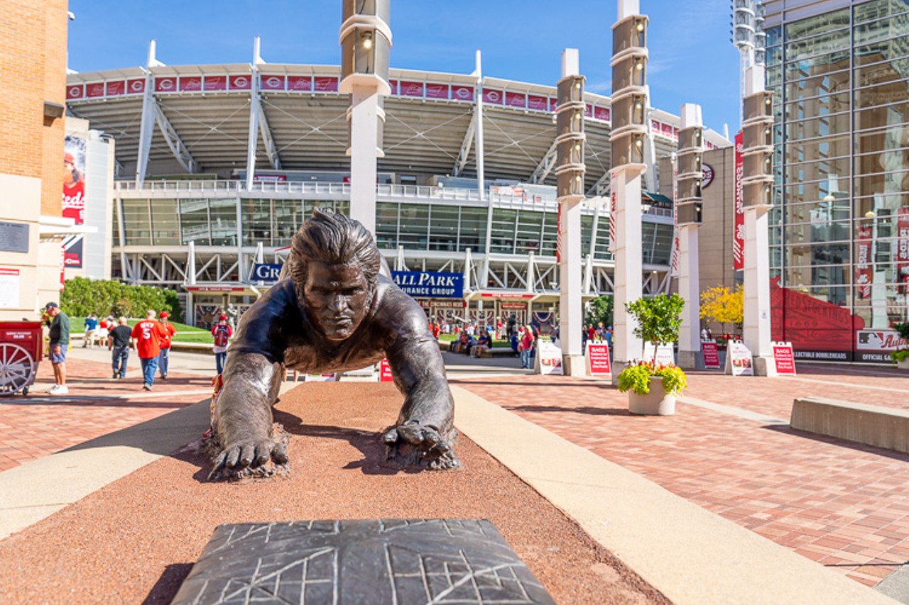 Take a Tour of Great American Ball Park or the Reds Hall of Fame and Museum
100 Joe Nuxhall Way, The Banks
Pro baseball was born in Cincinnati, and the Reds Hall of Fame Museum wants to preserve that history and create a lasting memorial to the Reds. They make sharing that legacy with the younger generations especially easy by letting kids 12 and younger in for free. See how the experience of going to a baseball game has changed over the years with the museum’s “Then & Now” exhibit, learn some fun trivia about historic firsts for the team and its players in the Reds’ First display and see bobbleheads, scorecards and tickets from seasons gone-by. The museum also hosts special exhibits that show you parts of baseball history that may get lost nowadays in the bright stadium lights and million-dollar contracts, like the “Women in Baseball” exhibit or “Pursuit of a Dream,” which shares the history of the Negro League and integration in baseball. After, if the Reds are home, you can still score some tickets under $20, even though the Reds are crushing their current season.