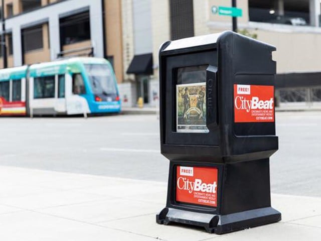 A CityBeat box