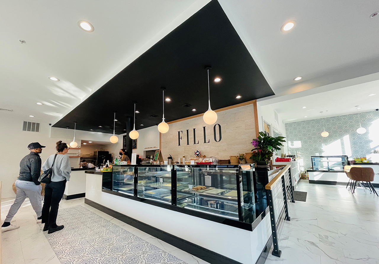 Fillo
1505 Race St., Over-the-Rhine
Fillo Modern Greek promises diners a culinary trip to Greece — no passport required. It got its start in 2021 as Fillo Greek Bakeshop before switching to dinner service in 2023. Fillo features prix-fixe menu focusing on “meze” — traditional Greek small plates meant for sharing and creating memorable dining experiences. Expect to find classic Greek favorites like moussaka and souvlaki, as well as dishes like fried feta, grilled octopus and calamari — all of which are prepared with love and care and burst with the authentic flavors of Greece.