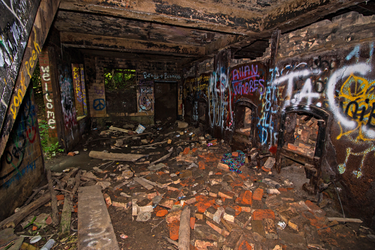 Ludlow incinerator interior