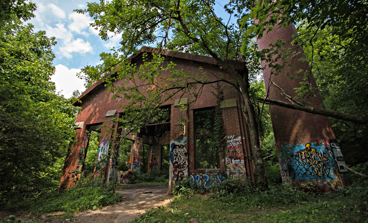 Ludlow incinerator exterior