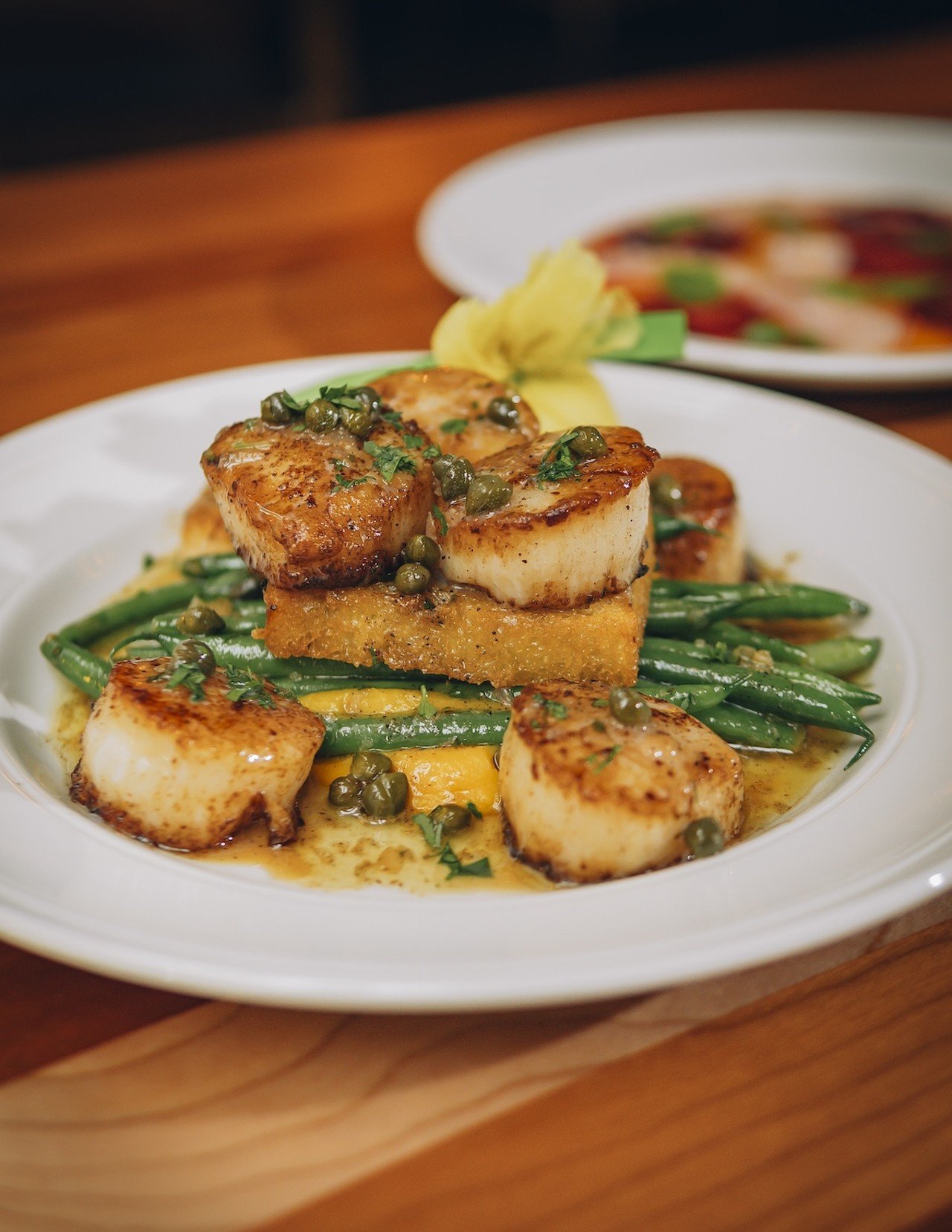 Scallops Grenobloise | The Davidson, 501 Vine St., Downtown