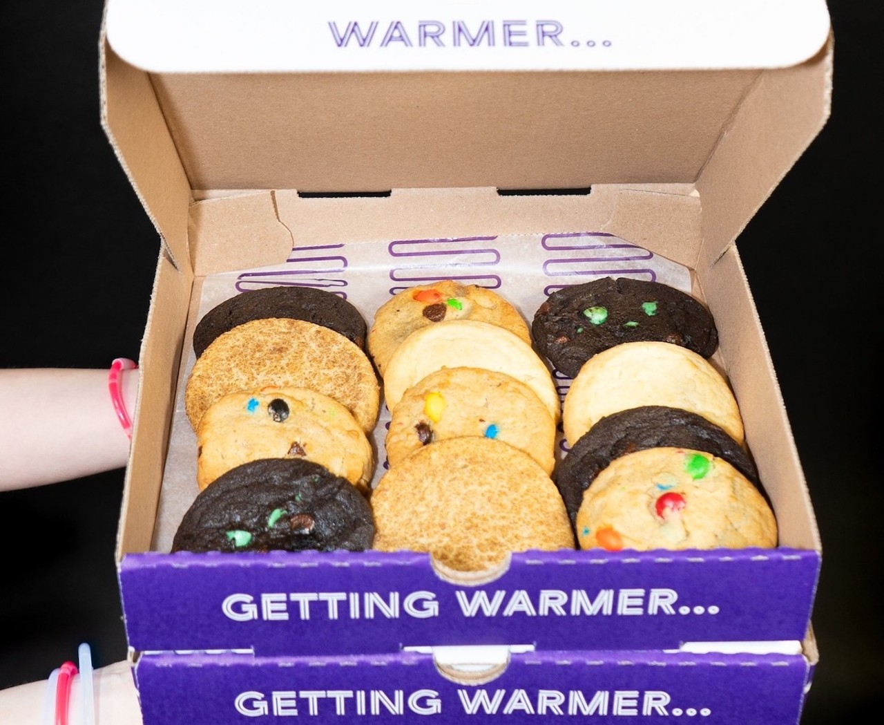 Insomnia Cookies
Late-Night Hours: CUF: Sunday-Wednesday until 1 a.m. and Thursday-Saturday until 3 a.m.; OTR: Sunday-Wednesday until midnight and Thursday-Friday until 1 a.m.
216 Calhoun St., CUF; 1126 Main St., Over-the-Rhine
Insomnia Cookies bakes up sweet eats until the wee hours of the morning. The best part is they deliver those delicious disks right to you. What better way to end off a night than with fresh baked cookies that are still warm when they arrive at your door?