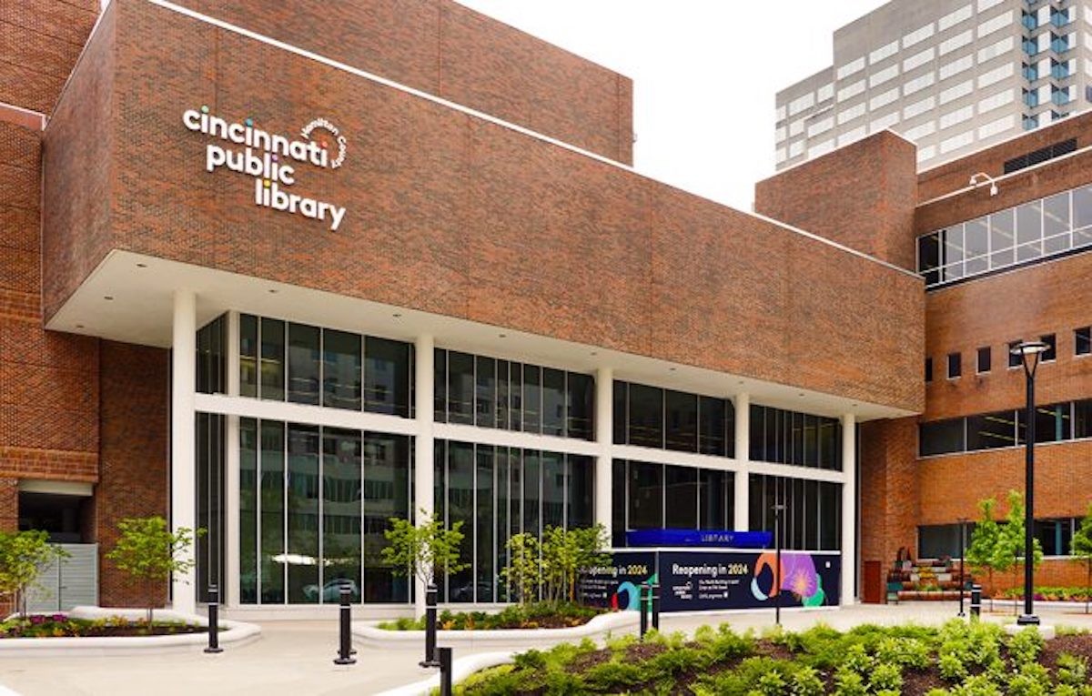 The main branch of the Cincinnati & Hamilton County Public Library