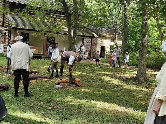 Columbia Settlement 1788 at Heritage Village Museum