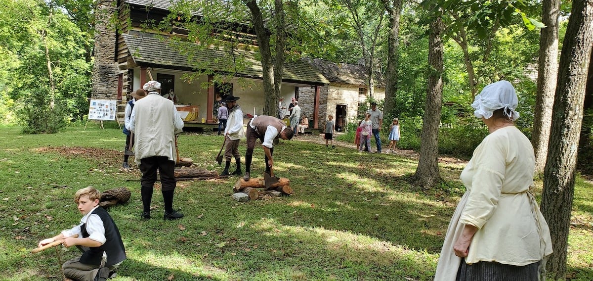 Columbia Settlement 1788 at Heritage Village Museum