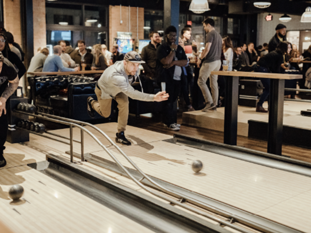 Duckpin bowling at Pins Mechanical