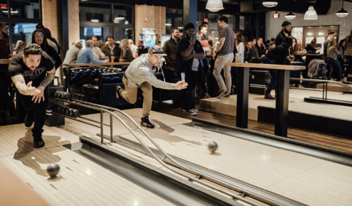 Duckpin bowling at Pins Mechanical