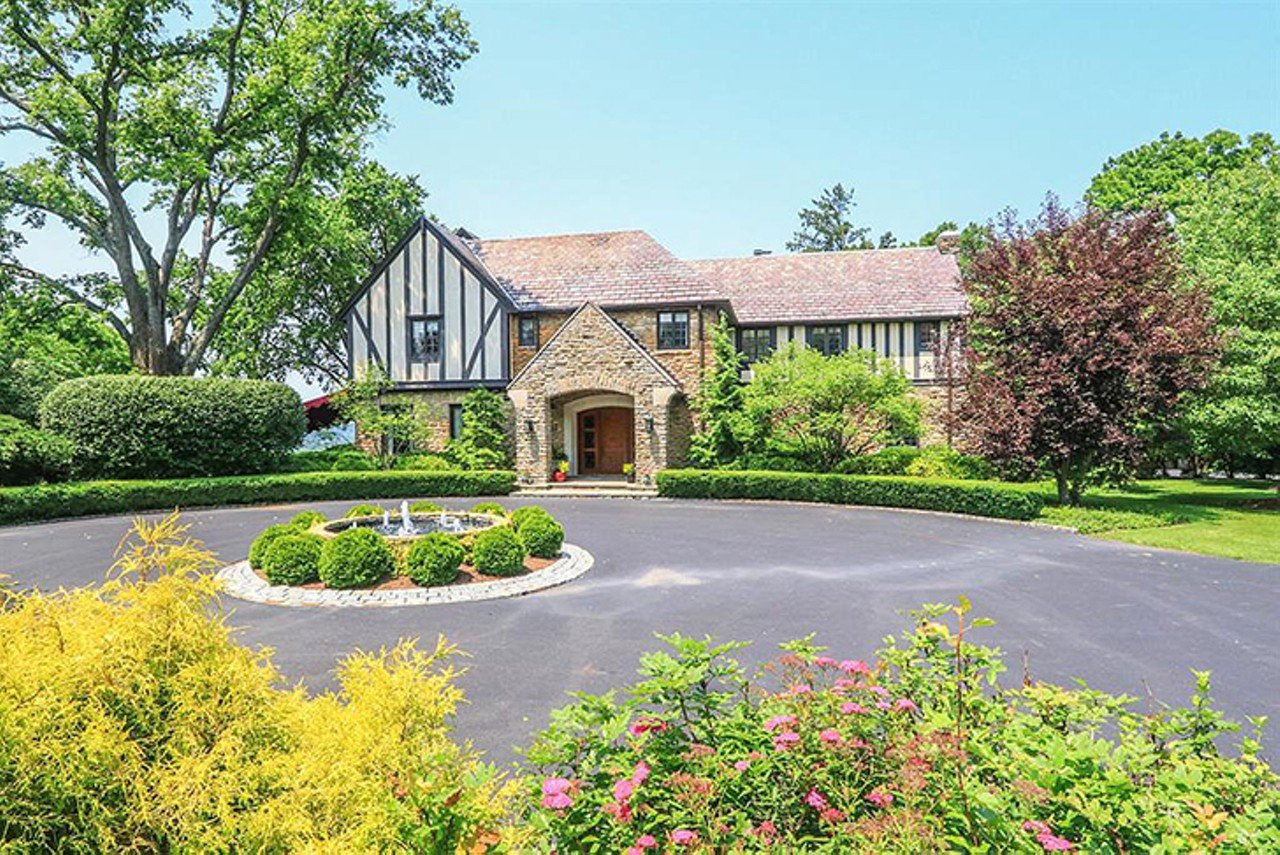 7325 Indian Hill Road, Indian Hill
$2,299,000 | 5 bd/8 ba | 9,496 sq. ft. | Year Built: 1923
This massive estate is situated on over five acres of land in Indian Hill. The home features arched doorways and beamed ceilings with unique details throughout the space. The park-like backyard offers a spacious, private pool, tennis court and breathtaking views.