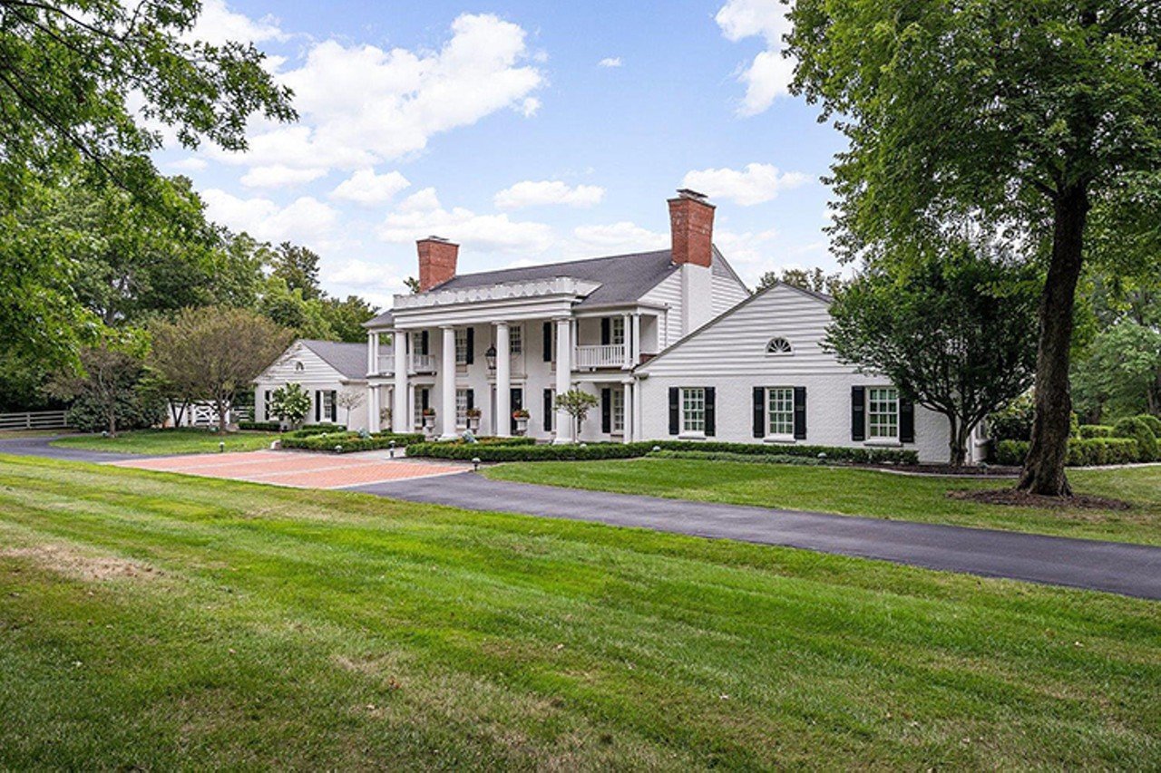 6260 Park Road, Indian Hill
$2,850,000 | 6 bd/9 ba | 8,057 sq. ft. | Year Built: 1956
This spacious home has been remodeled, rebuilt and added onto with the highest-quality materials, while still holding on to its historic charm. The home features over 8,000-square-feet inside and over five beautiful acres of land, including a pool.