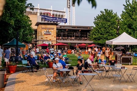 Moerlein Lager House115 Joe Nuxhall Way, The BanksWith a come-as-you-are atmosphere, a relaxing biergarten and a stunning view of the riverfront and Roebling Bridge, Moerlein Lager House is a prime stop before or after a Reds game or just to enjoy a summer evening. The restaurant and microbrewery’s menu features New American-style eats with German influences, like the shareable pretzels and beer cheese,  the German sausage platter entree and the Zincy Style Bratwurst. Along with its line of Moerlein beers, the restaurant also offers plenty of elevated bar-fare-style shareables, a variety of burgers and sandwiches and upscale entree offerings like the filet mignon or salmon Oscar.