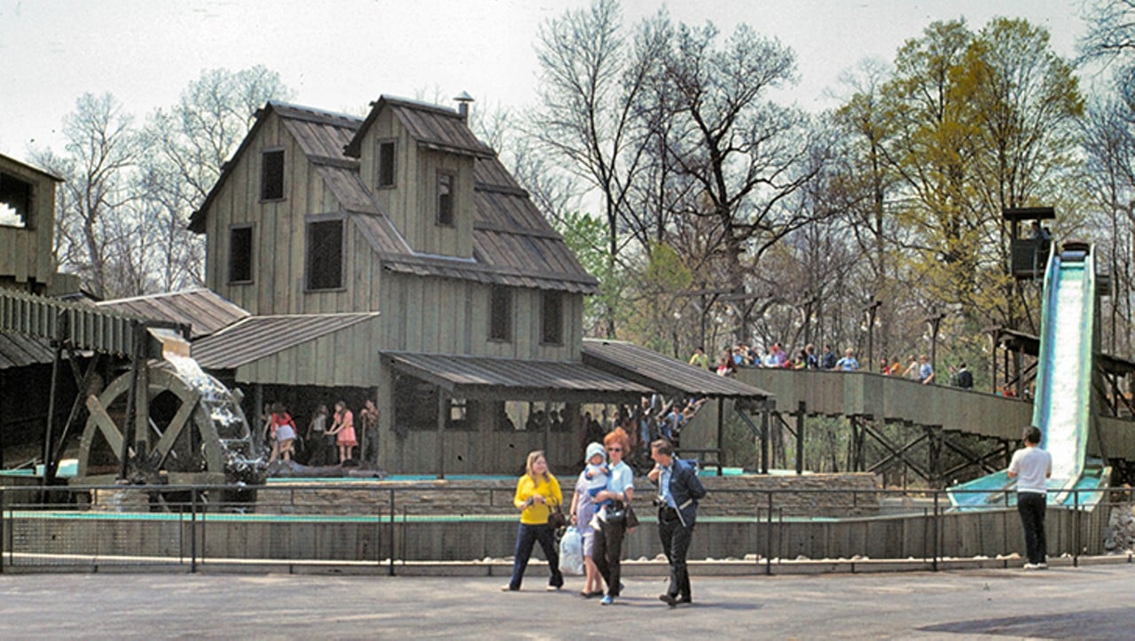 Kings Mills Log Flume