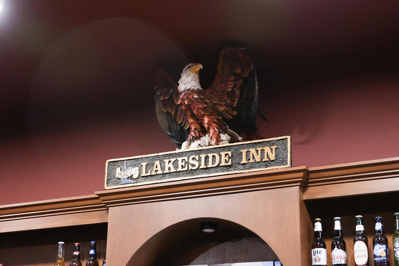 Inside the Lakeside Inn bar in Middletown