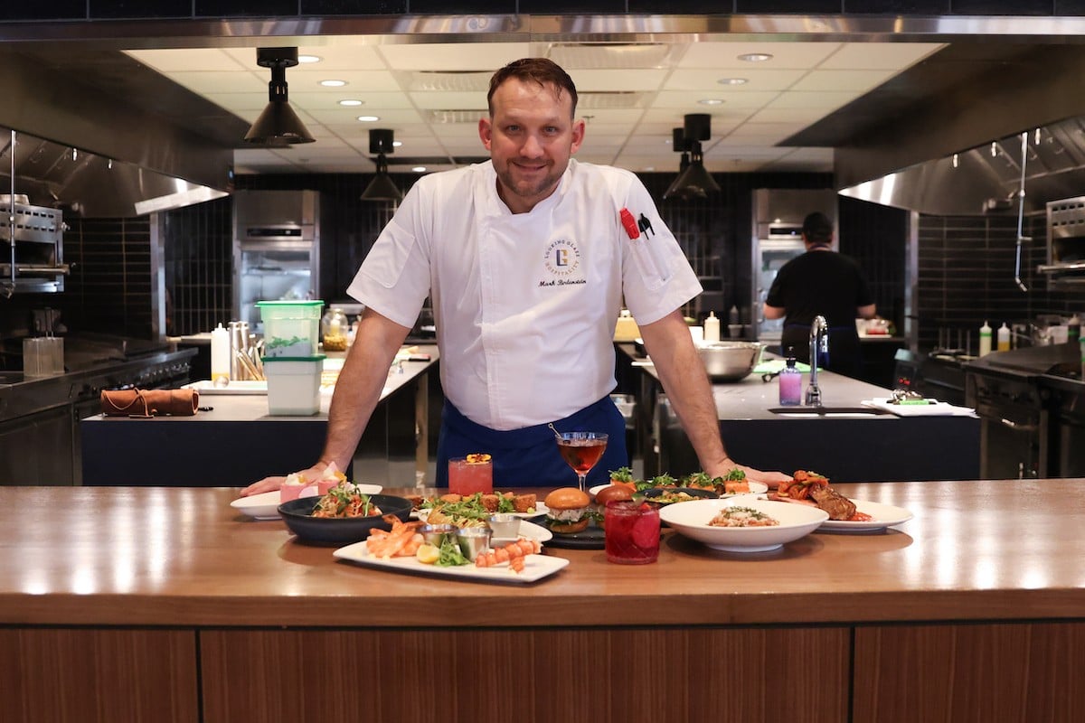 Alara executive chef Mark Bodenstein presents the dishes.