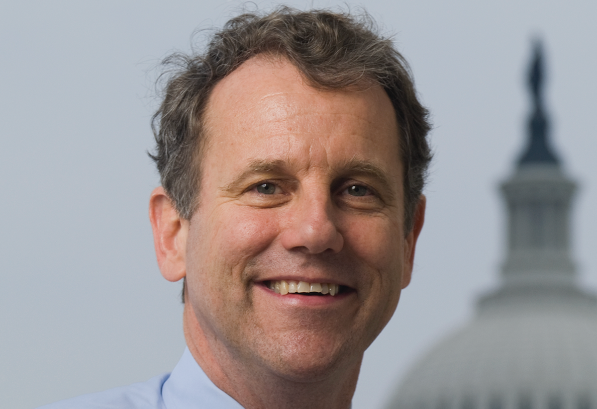 Ohio U.S. Sen. Sherrod Brown received a perfect score when it came to supporting "pro-democracy reforms."