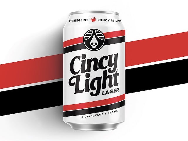 Cincy Light is a collaboration between Rhinegeist Brewery and name, image and likeness organization Cincy Reigns.