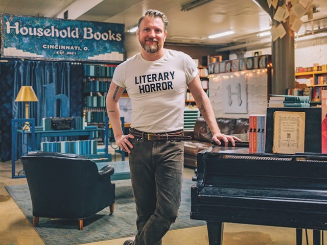 Owner Bobby Minelli inside Household Books