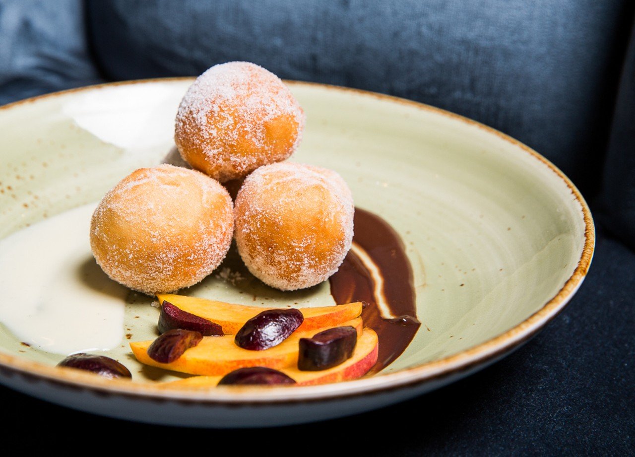 The cookie-dough-stuffed beignets