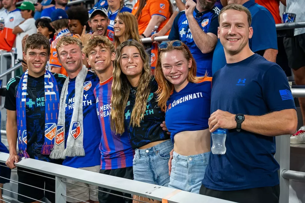 Fans cheer on FC Cincinnati | FC Cincinnati vs. Santos Laguna | Aug. 9, 2024