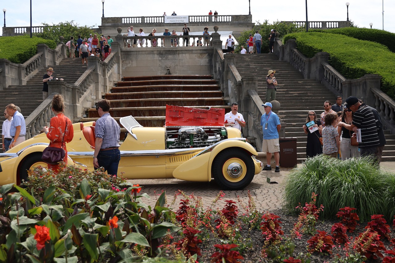 A car at the 46th annual Cincinnati Concours d’Elegance car show on Sunday, June 9, 2024.