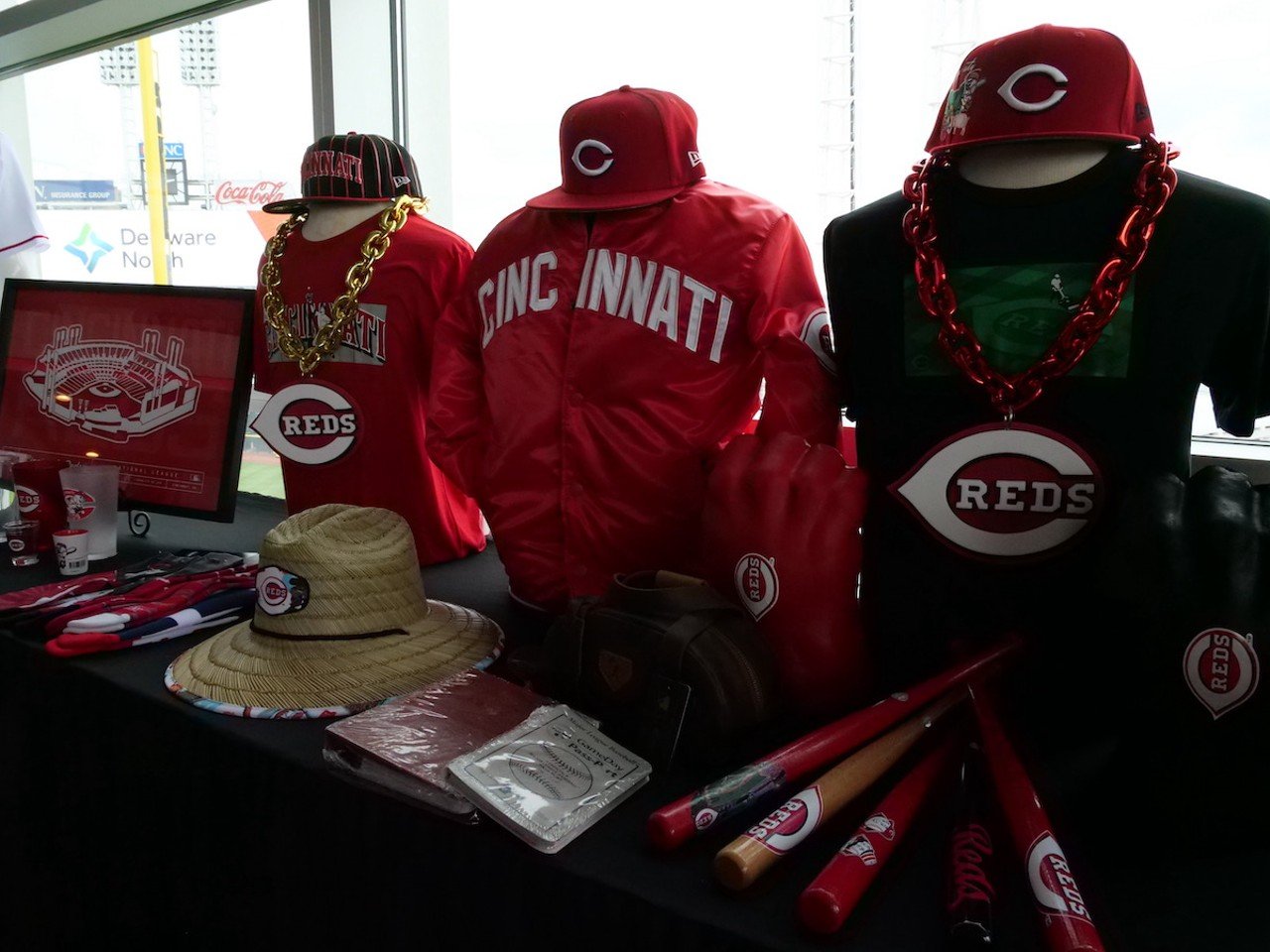 New Cincinnati Reds merchandise is available for the 2023 season.